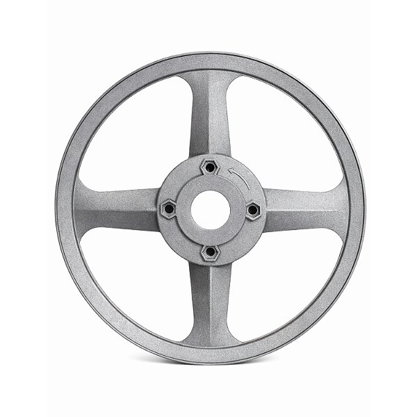 Polia Central Aluminio para Exaustor