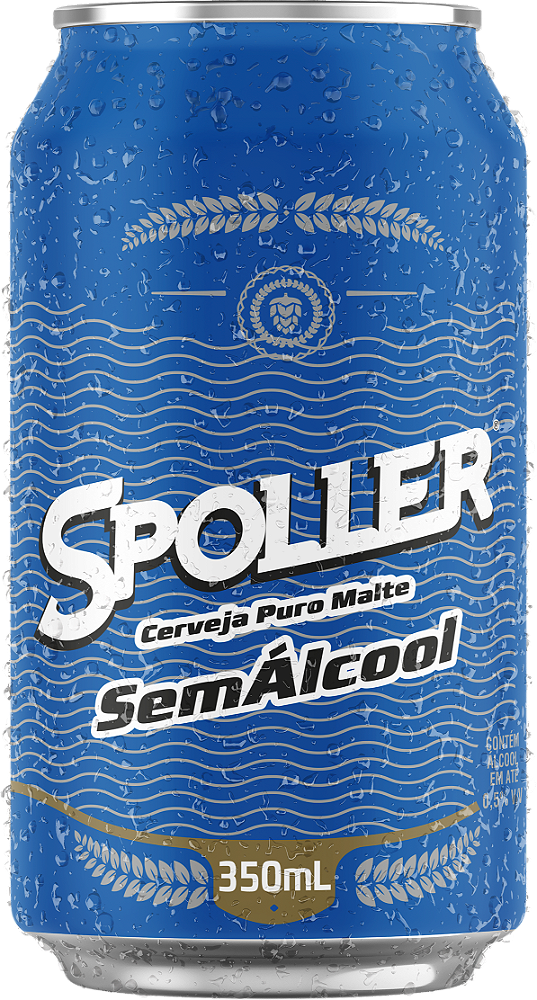CERVEJA SPOLLER SEM ÁLCOOL 350 ML