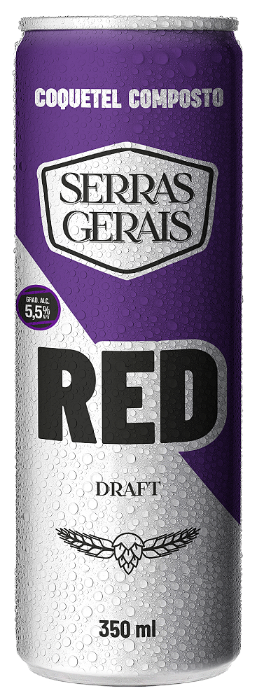 CERVEJA SERRAS GERAIS RED 350 ML