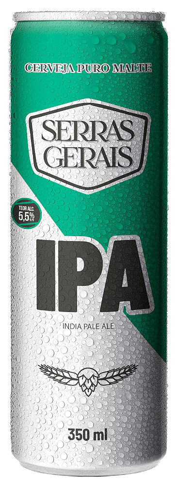 CERVEJA SERRAS GERAIS IPA 350 ML