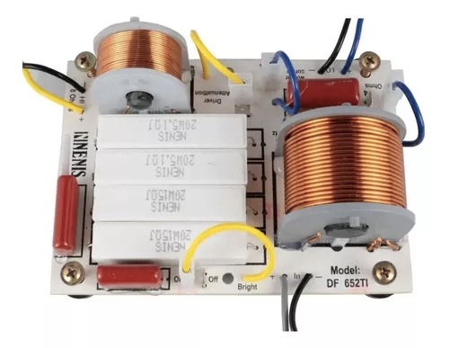 Divisor De Frequencia Nenis 2 Vias C/ 650wrms- Df652ti