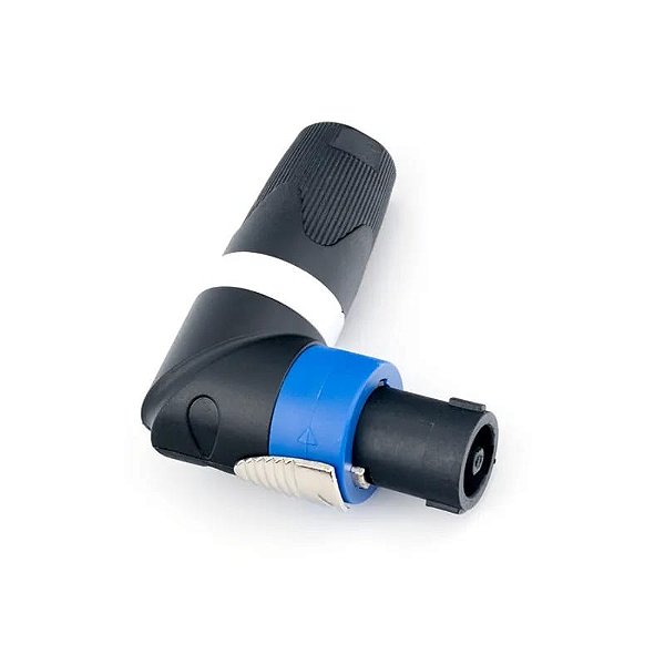 Conector  Speak-on 4 Pinos Em L