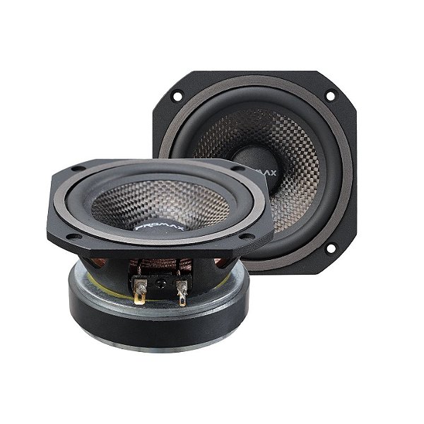 ALTO FALANTE PROMAX FIBRA DE CARBONO 100W - 4''Polegadas