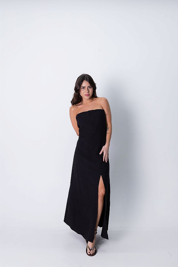 Vestido Cris Preto