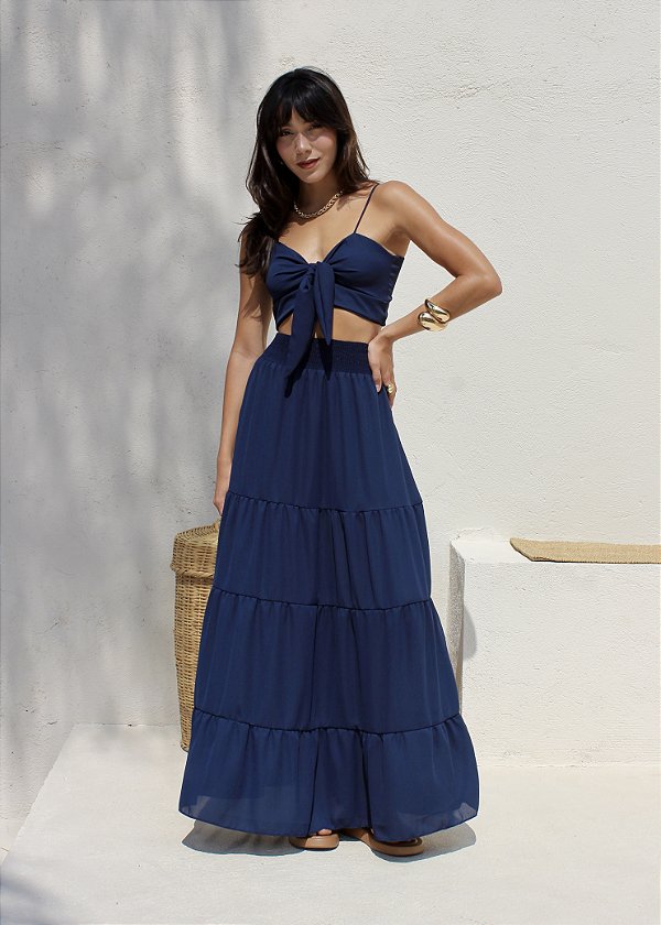 Conjunto Belle Azul Marinho
