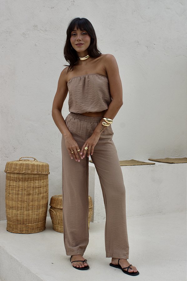 Conjunto Gabi Marrom