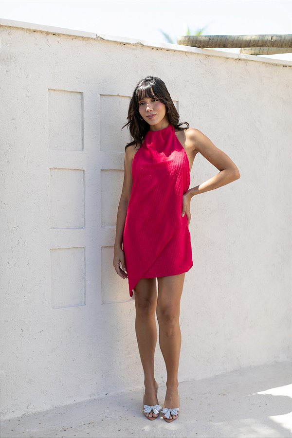 Vestido Lia Pink Lurex