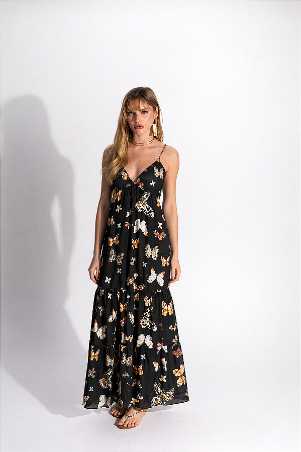 Vestido Luiza Borboletas