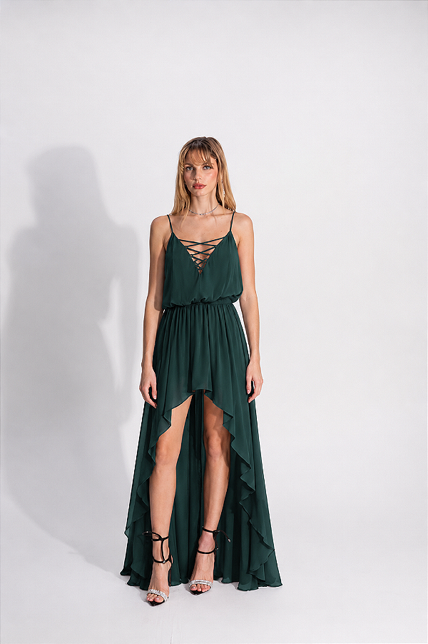 Vestido Bali Esmeralda
