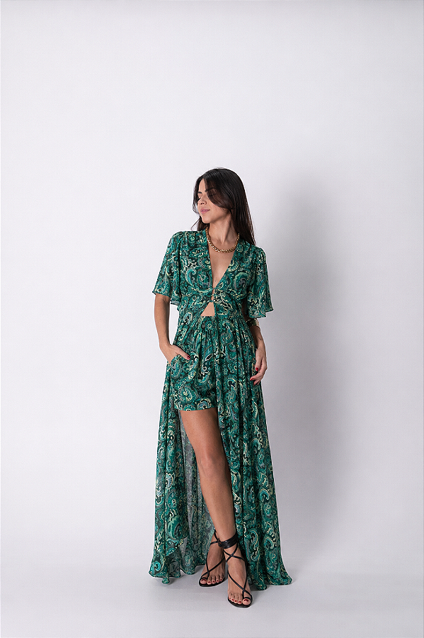 Laís Pasley Esmeralda (Tunica + Shorts)