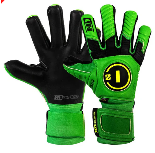 LUVA DE GOLEIRO PROFISSIONAL N1 HORUS ELITE VERDE+ BRINDE