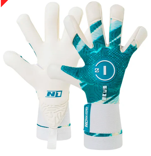 LUVA DE GOLEIRO PROFISSIONAL N1 ZEUS GREEN + BRINDE