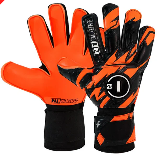 LUVA DE GOLEIRO N1 STARTER ADULTO E INFANTIL LARANJA