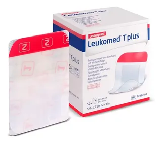 Filme transparente com almofada central 8cm x 10cm (unidade)