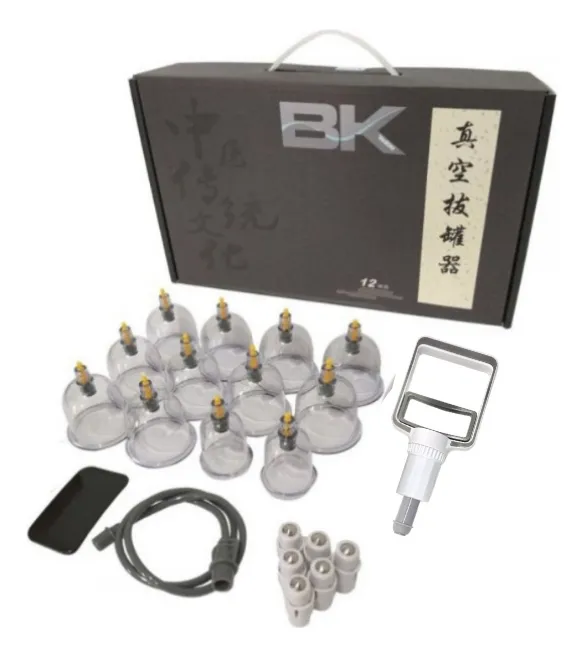 Kit ventosa BK com 12 copos
