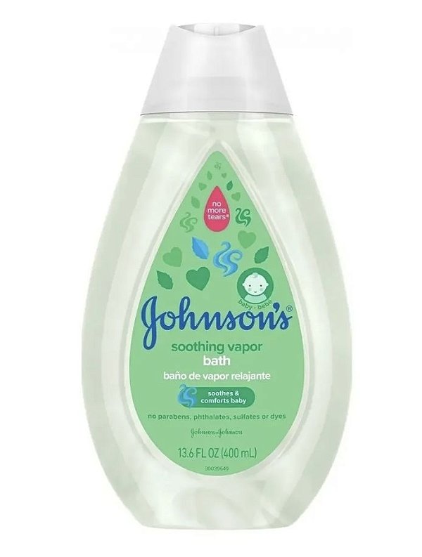 Johnson's Soothing Vapor Baby Bath - 400ml