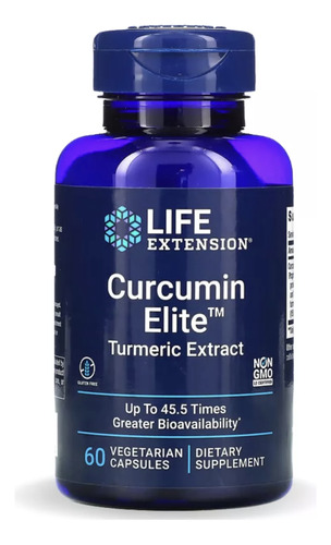 Life Extention - Curcumina Tumeric Elite 500mg - 60 Cap