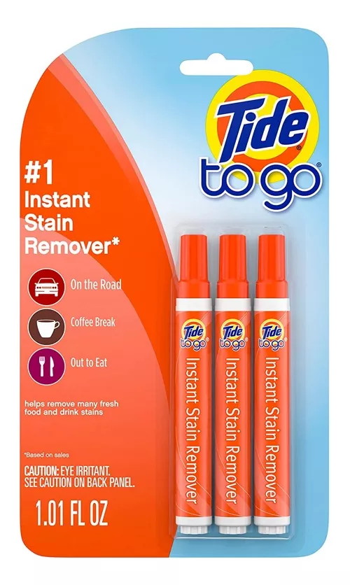 Caneta Tide To Go - Removedor Manchas - 3 Unidades