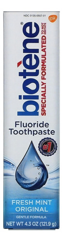 Creme Dental Dry Mouth - Biotene - 121.9 Gramas