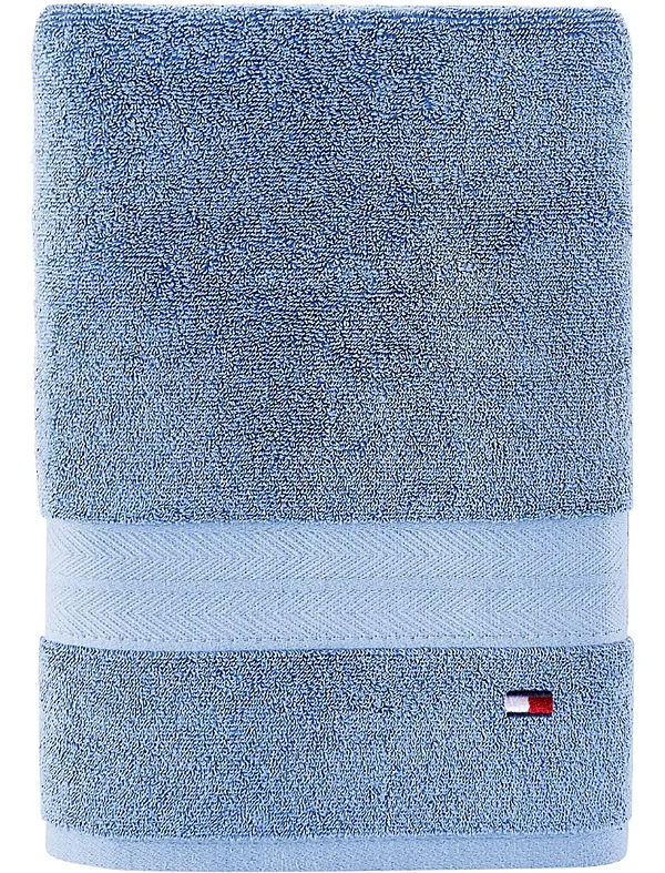 Toalha De Banho - Tommy Hilfiger American 100% Algodão