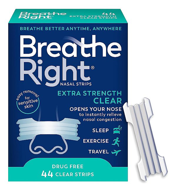 Breathe Right - Pele Sensível - 44und
