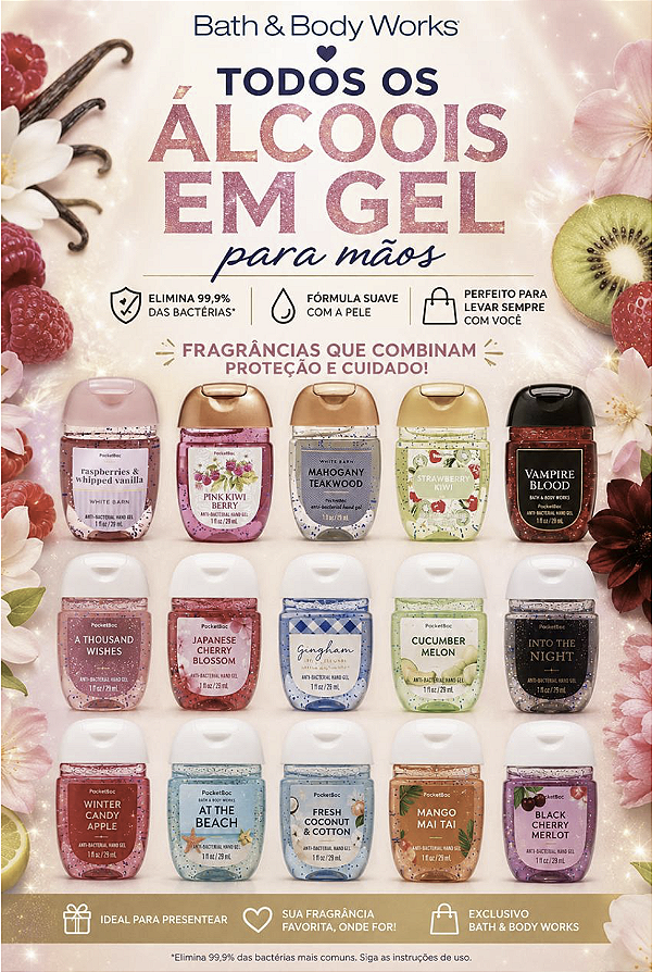 Alcool Gel - Bath & Body Work - 29ml