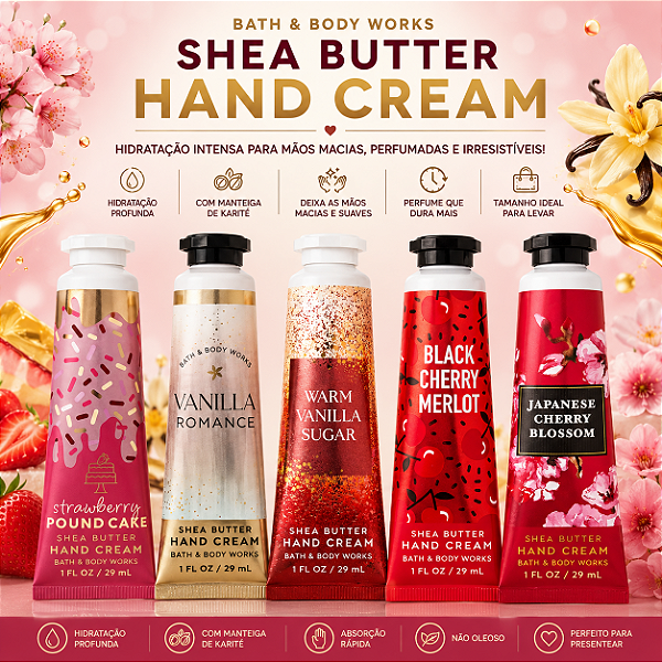 Creme Mão - Bath Body Works - 29ml