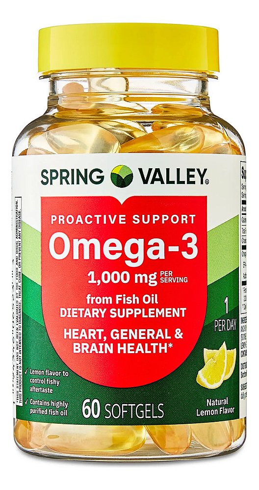 Omega-3 1000mg - Spring Valley  - 60und