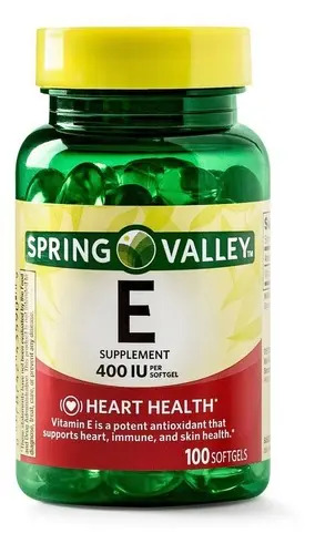Vitamina E 400Iu - Spring Valley - 100und