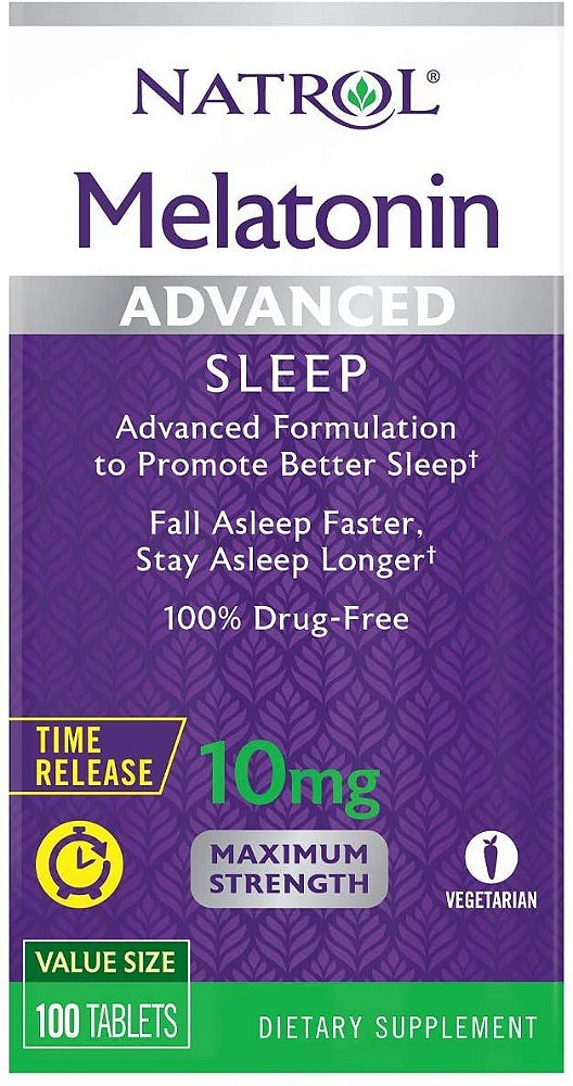 Melatonina 10mg + Vitamin B6 - Vitamina Natrol - 75 unit