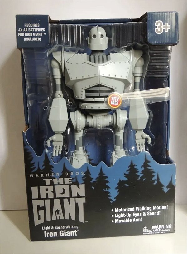 The Iron Giant Eletrônico Luz e Som - 33 Cm