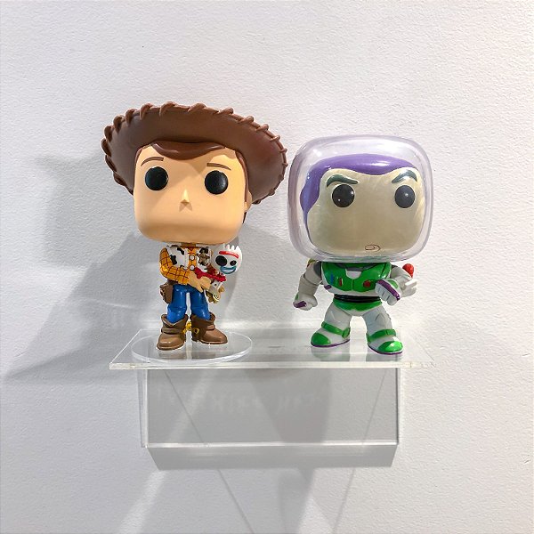 Suporte De Parede Para 2 Funkos Pop!