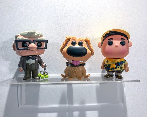 Suporte De Parede Para 3 Funkos Pop!