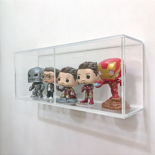Expositor/vitrine Para 5 Funko Pop! Bazar do Bru