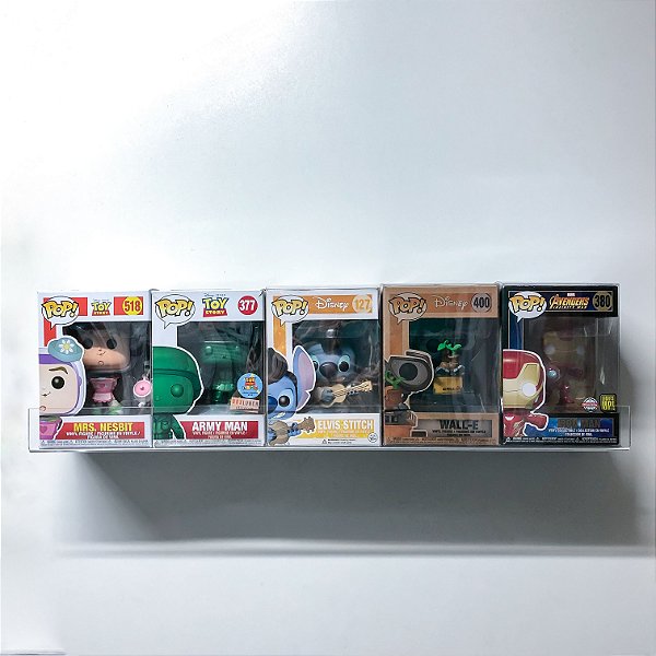 Suporte De Parede Para 5 Caixas Funko Pop!