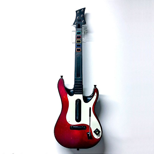 Suporte De Parede Para Guitarra Guitar Hero Nintendo Wii/wii U/ps3/ps4/  Xbox 360 / One - Bazar do Bru
