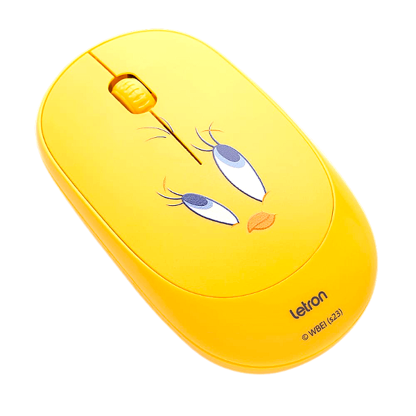 MOUSE SEM FIO LOONEY TUNES PIU PIU 3 BOTOES
