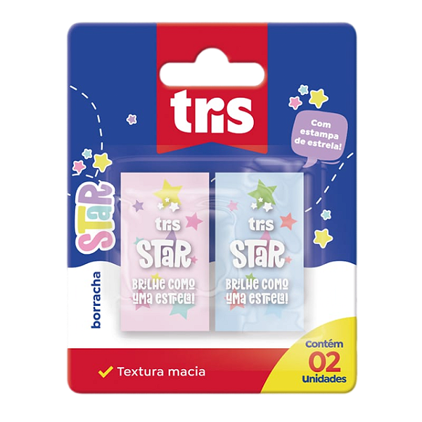 Borracha Star Estrelas Cart c/2 un