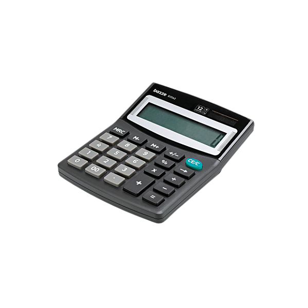 Calculadora de Mesa 12 dig. Bazze B3562 Preta