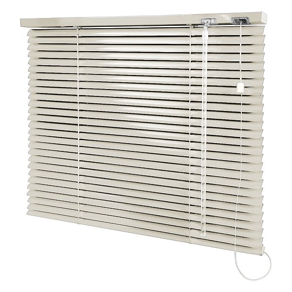 Kit - Cortina - Persiana Horizontal Bege