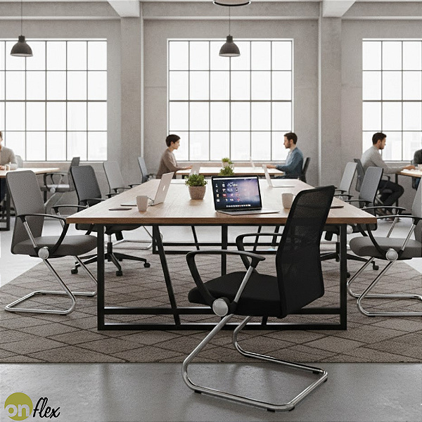 Cadeira Fixa Visitante Bulk