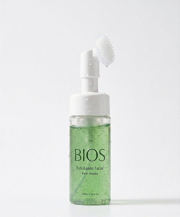 BIOS espuma de limpeza esfoliante