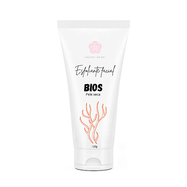 Esfoliante facial frutas vermelhas pele seca
