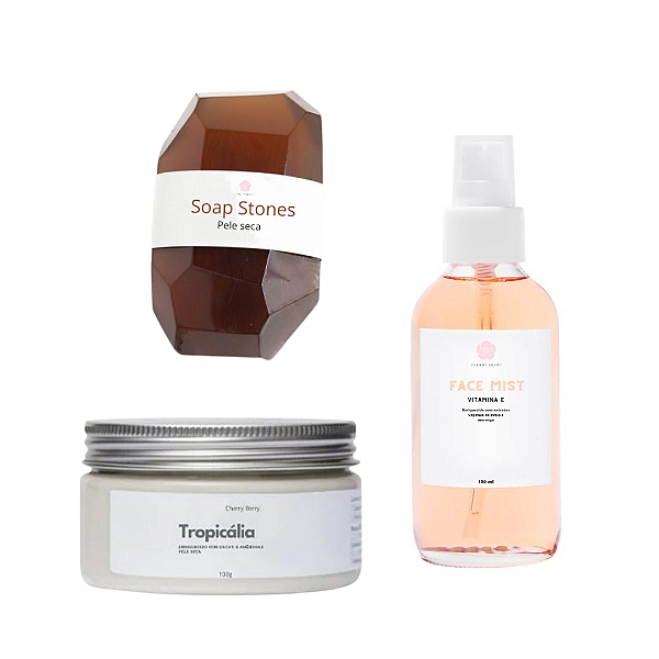 Botanik  skin care kit pele seca