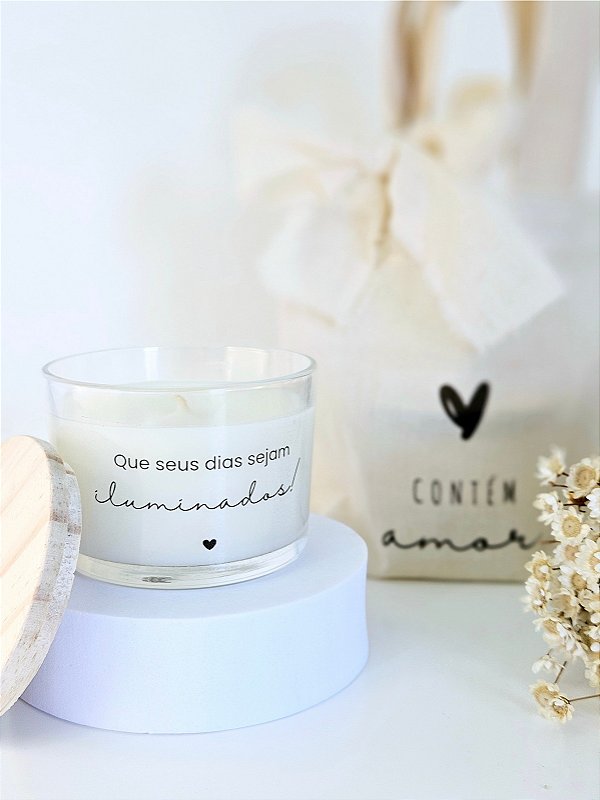 VELA VIDRO 100G + MINI ECOBAG - modelo2