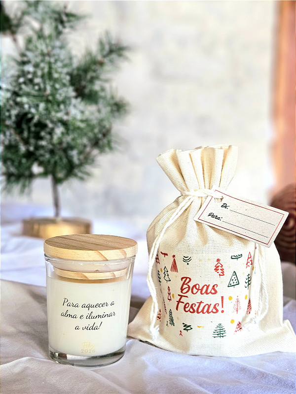 VELA 50G + ALGODÃO CRU - Modelo 2