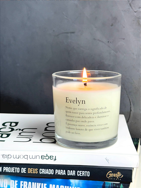 VELA COM NOME (PERSONALIZE)