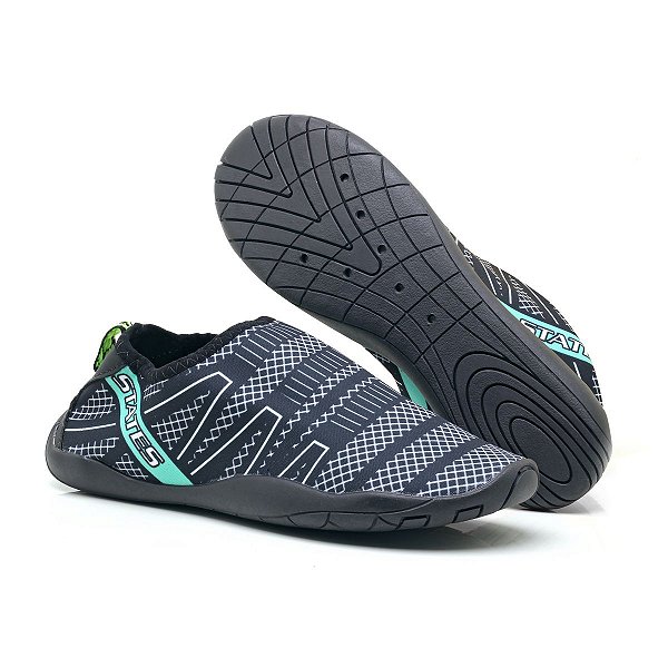Sapatilha Neoprene Aquática Unissex Azul Marinho