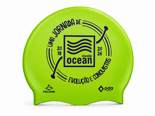 Touca de Silicone Temp. 2026 - Circuito Ocean