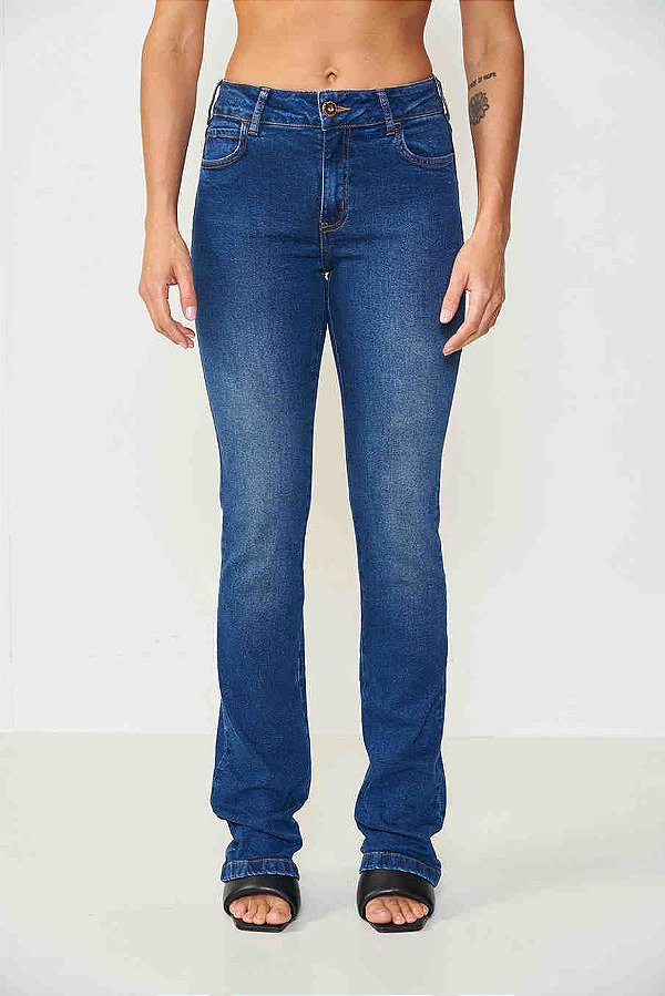 CALÇA JEANS COLCCI BIA INDIGO 42